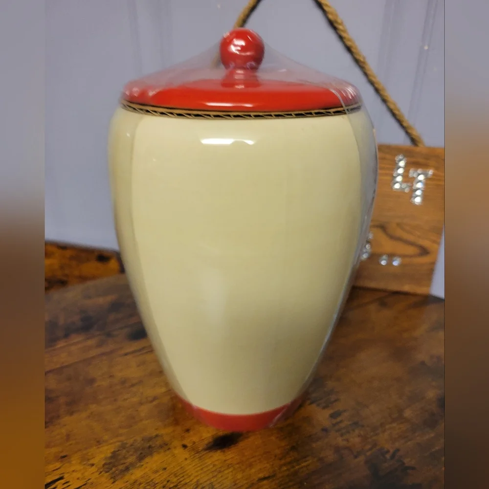 Vintage Coca-Cola cookie Jar retro diner style collectable